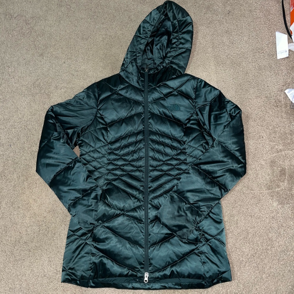 Royal Green North Face Puffer